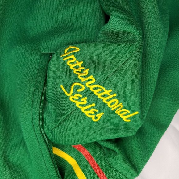 Team Roc Congo Men's Zip-up Green Jacket Size 2XL - Picture 2 of 11